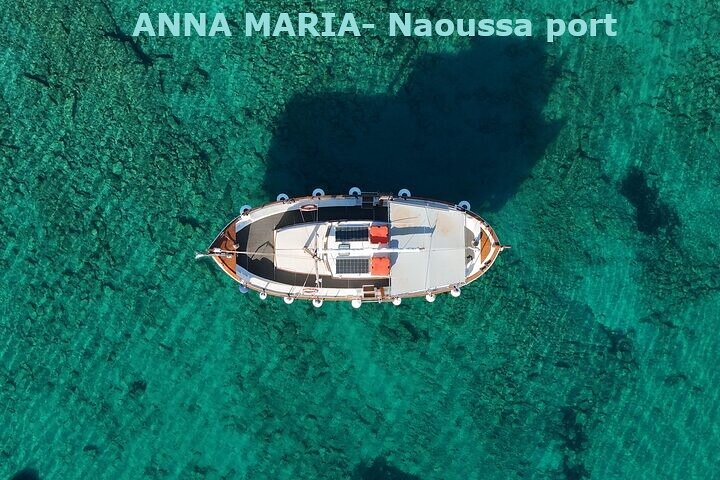 Paros Half Day Boat Tour from Naoussa port and Bay .