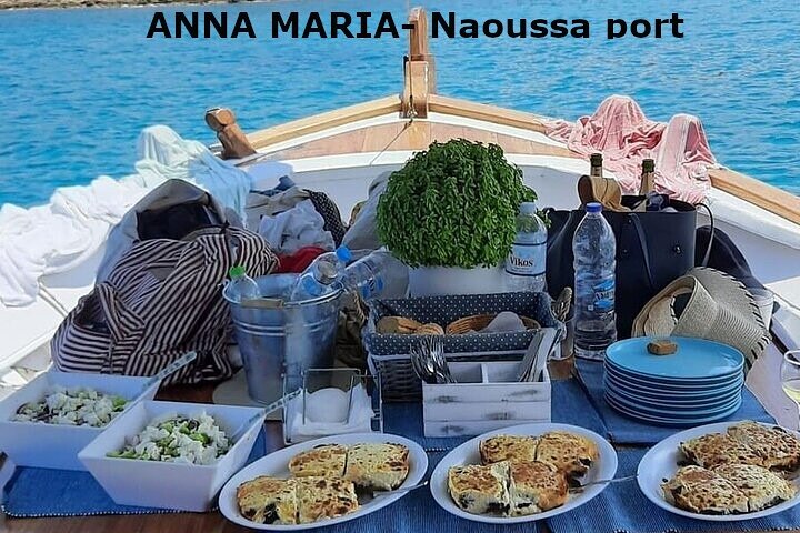 Paros Half Day Boat Tour from Naoussa port and Bay .