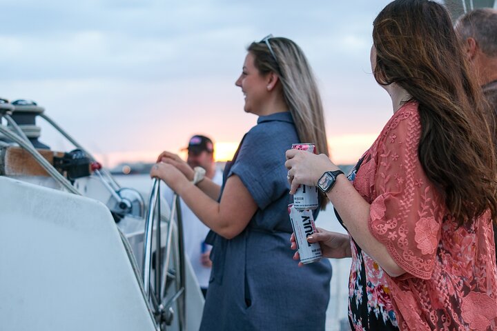 Charleston Iconic Sunset Sail - Lux Catamaran w/Bar & Bathrooms