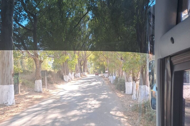 Kournas Lake Argiroupolis and olive oil factory from Rethymno