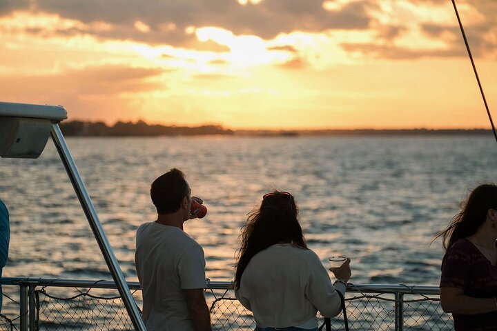 Charleston Iconic Sunset Sail - Lux Catamaran w/Bar & Bathrooms