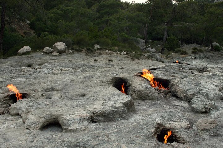 Olympos Chimera Fire Mountain Tour From Kemer