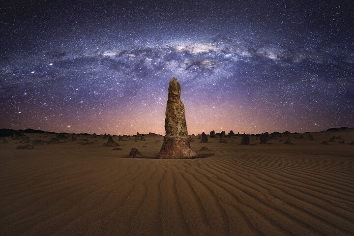 Pinnacles Desert Sunset Stargazing Adventure Tour from Perth