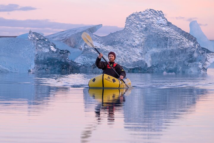 Glacier Lagoon Kayaking Adventure in Skaftafell Iceland