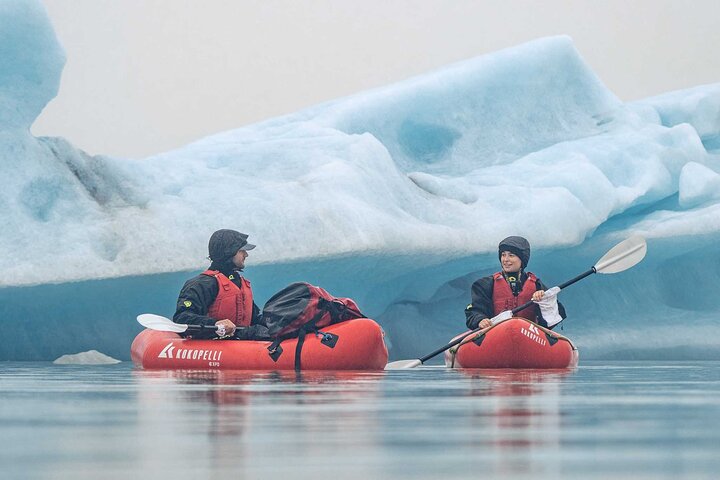 Glacier Lagoon Kayaking Adventure in Skaftafell Iceland