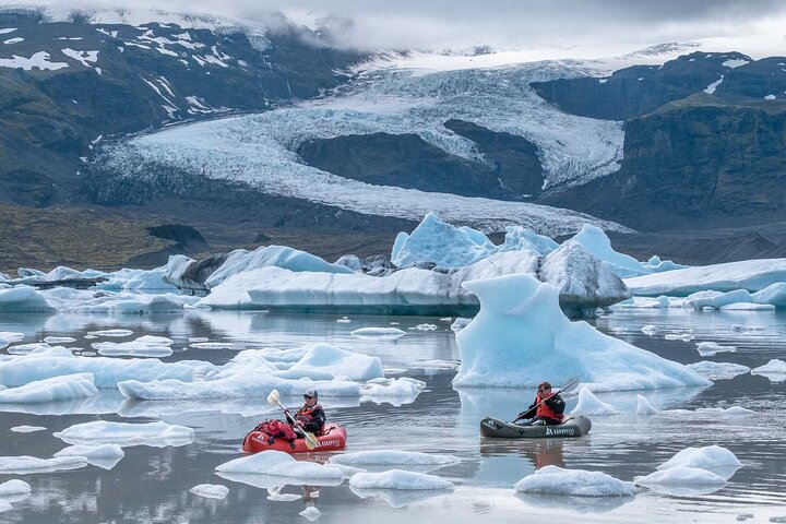 Glacier Lagoon Kayaking Adventure in Skaftafell Iceland