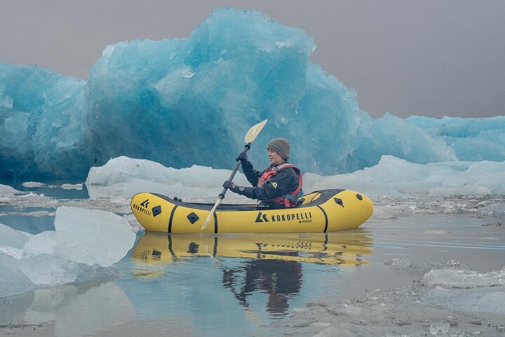 Glacier Lagoon Kayaking Adventure in Skaftafell Iceland