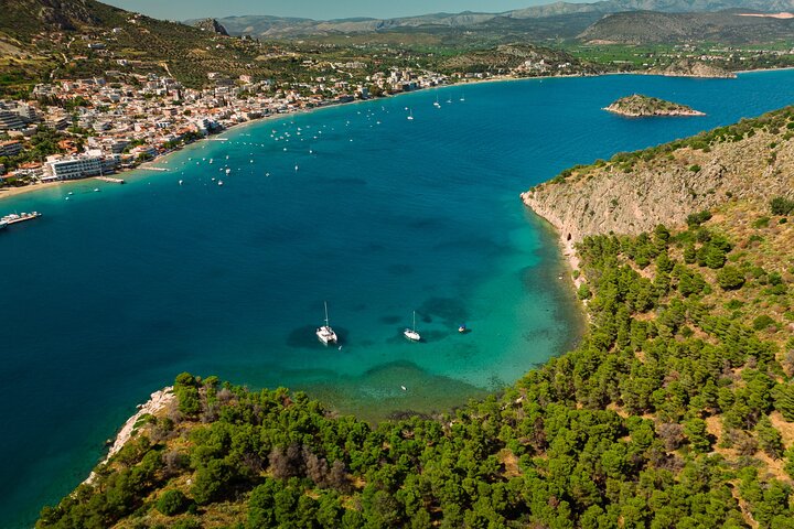Catamaran Cruise in Nafplio | Greek Buffet & Open Bar