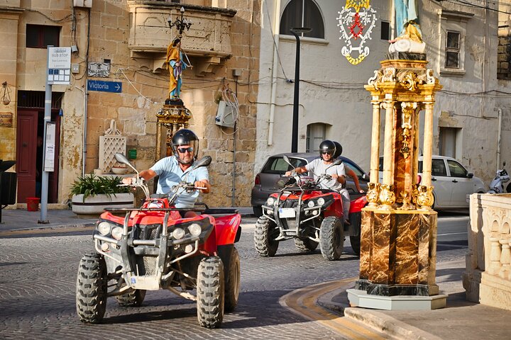 Gozo Full-Day Quad Tour with Private Boat to Gozo & return