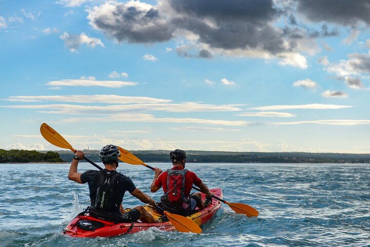 Brijuni Kayak tour with Full-Day Brijuni ticket included