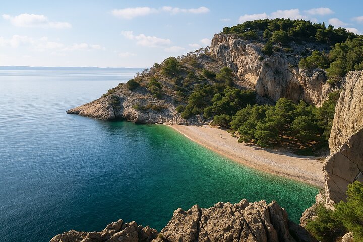 Makarska 3-Island Speedboat Tour: Golden Horn and "Little Venice"