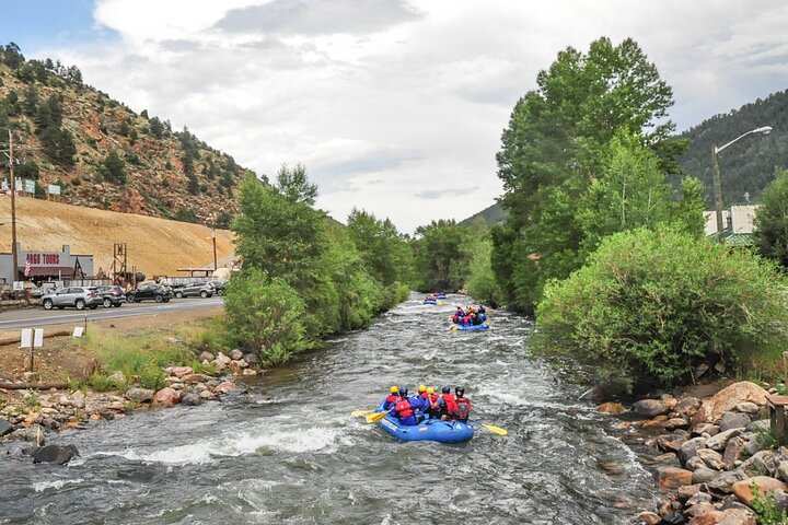 Beginner Whitewater Rafting on Historic Clear Creek