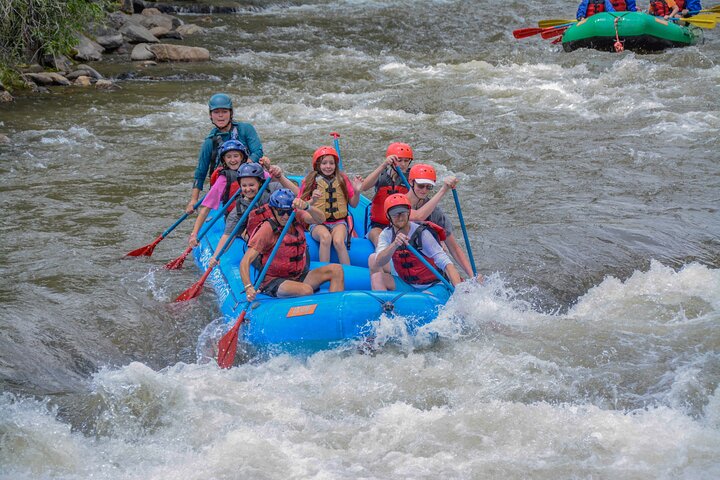 Beginner Whitewater Rafting on Historic Clear Creek