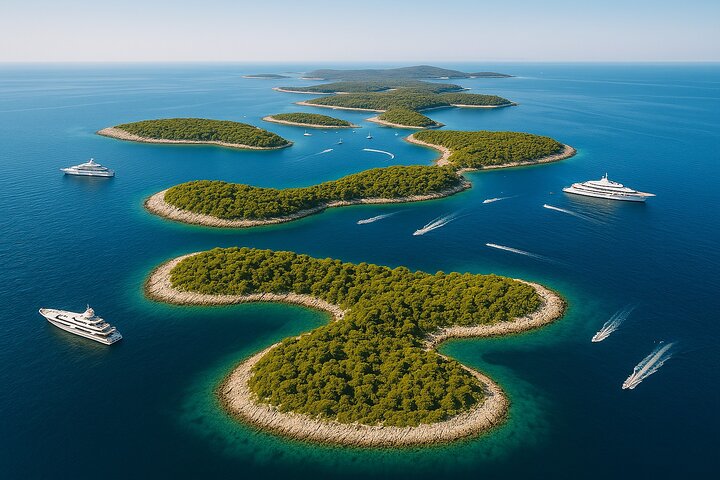 Makarska 4-Island Luxory Boat Tour: Hvar Town & Pakleni Islands