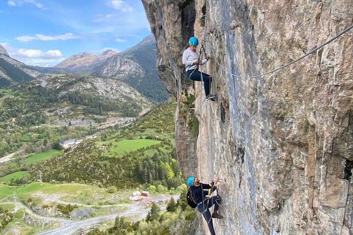 Vias Ferratas in the Pyrenees of Huesca