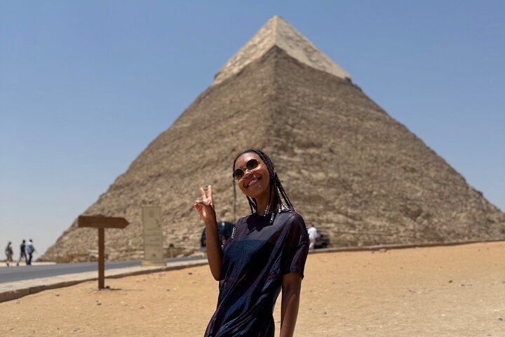 VIP Private Giza Pyramids Tour & Sphinx from Alexandria Port