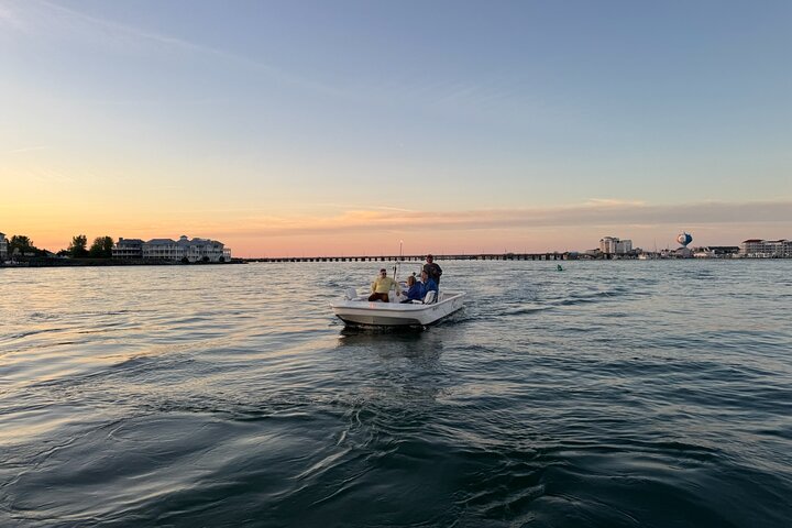 75 Minute Private Party Back Bay Sunset Cruise in Ocean City, MD