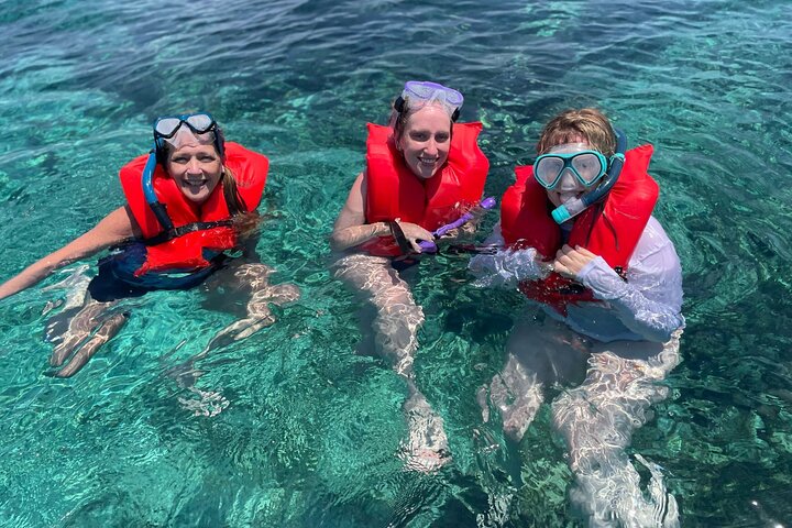 Nassau: 3 islands Pigs,Turtles,Snorkel & Beach Club with lunch