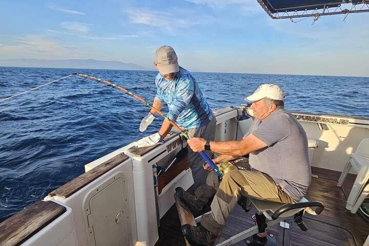 Fishing in the Strait of Gibraltar