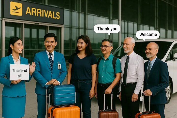 Priority Fast Track Entry at Bangkok Airport with Guide