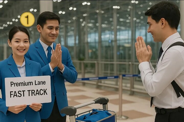 Bangkok Suvarnabhumi Airport VIP Fast-Track Lane Service