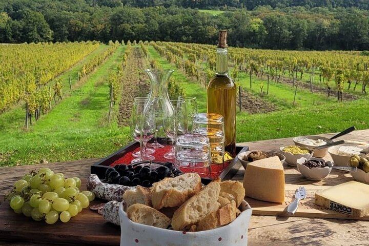 Lunch at Chateau Lestevenie