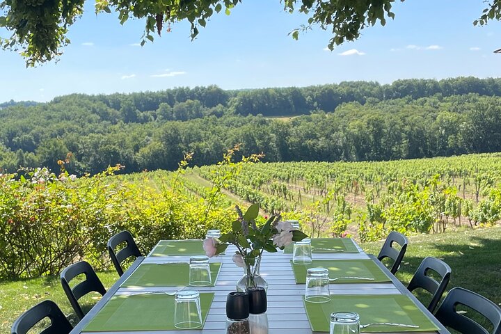 Lunch at Chateau Lestevenie