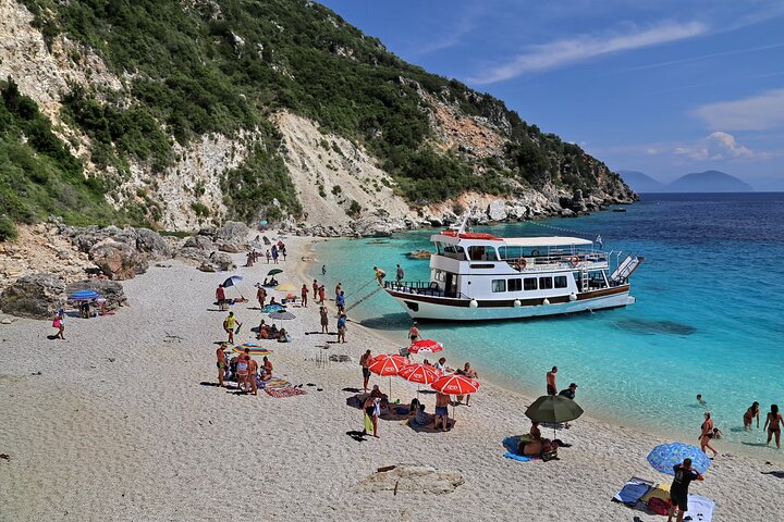 Lefkada Undiscovered Island Kalamos and Kastos Boat Trip Tour