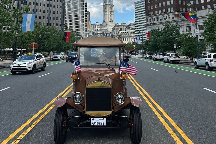 Explore Philadelphia via Vintage Car or Electric cart