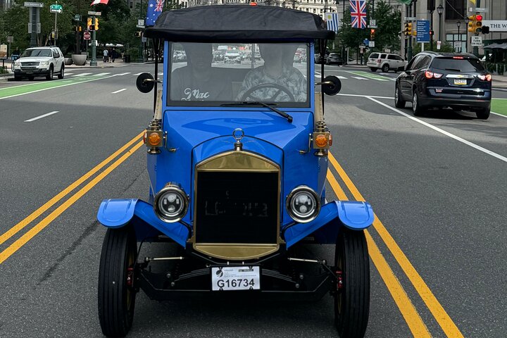 Explore Philadelphia via Vintage Car or Electric cart