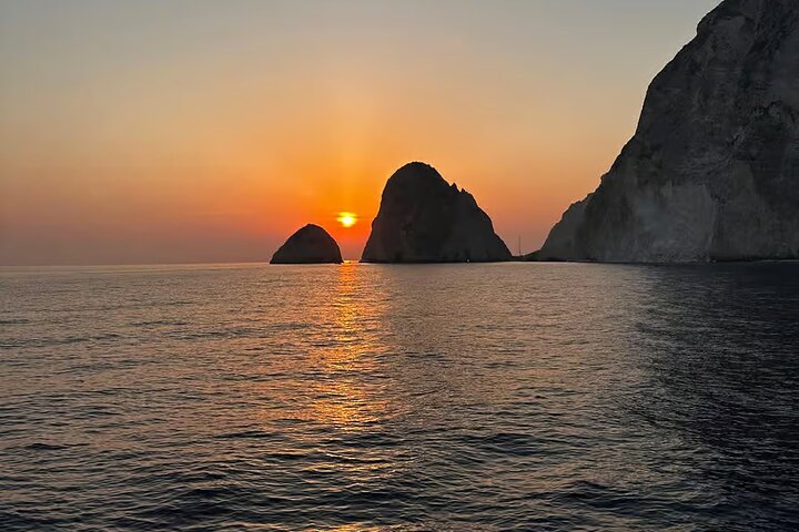 Zakynthos Turtle Spotting & Sunset Cruise to Myzithres with Wine