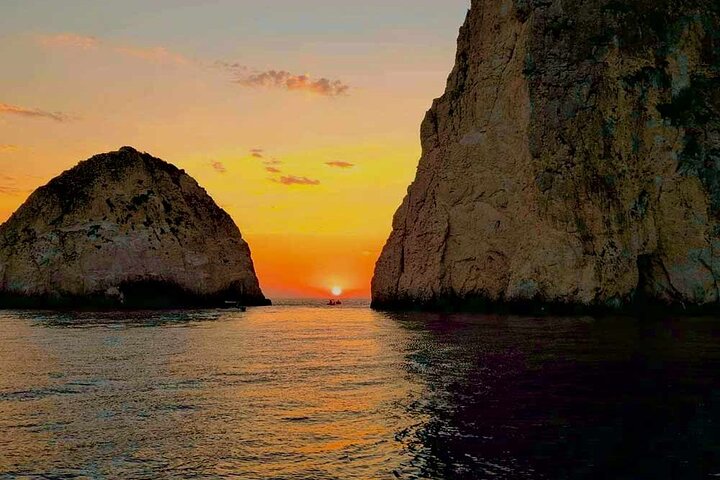 Zakynthos Turtle Spotting & Sunset Cruise to Myzithres with Wine