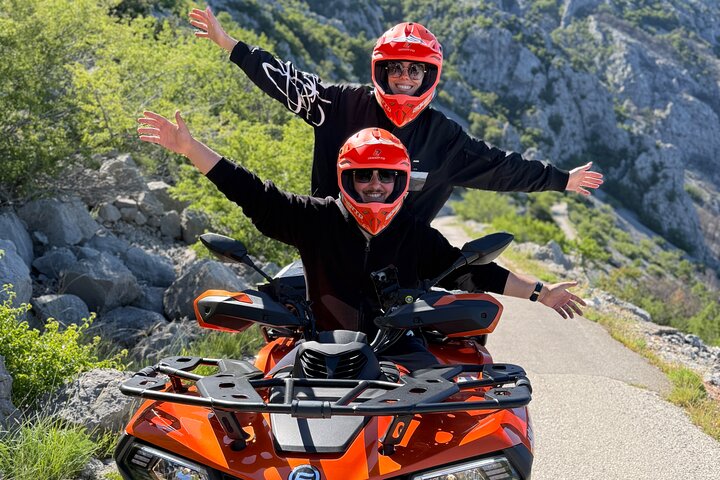 Skywalk Biokovo Quad Tour Morning /sunset Tour