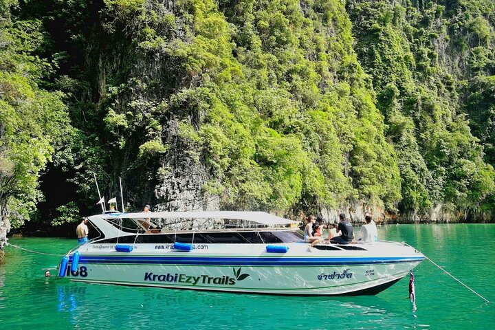 Phi Phi Early Bird & 4 Islands - Day Tour by Speedboat From Krabi