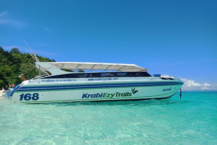 Phi Phi Early Bird & 4 Islands - Day Tour by Speedboat From Krabi