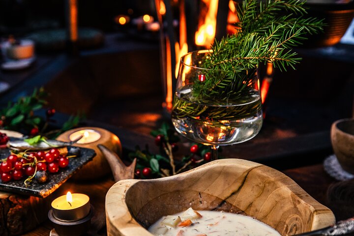 Arctic Magic: Santa's Village, Snowmobiling & Glass Igloo Lunch