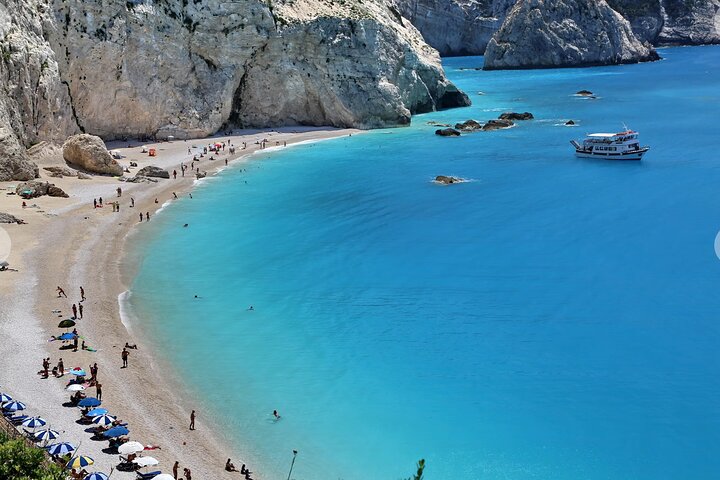 Boat Tour in Egremni, Porto Katsikia and Agiofili in Lefkada