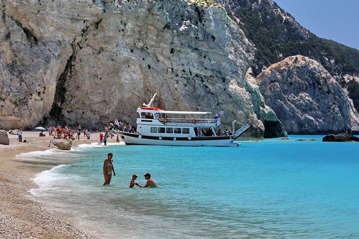 Boat Tour in Egremni, Porto Katsikia and Agiofili in Lefkada