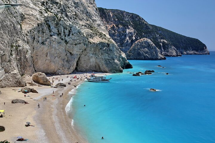 Boat Tour in Egremni, Porto Katsikia and Agiofili in Lefkada