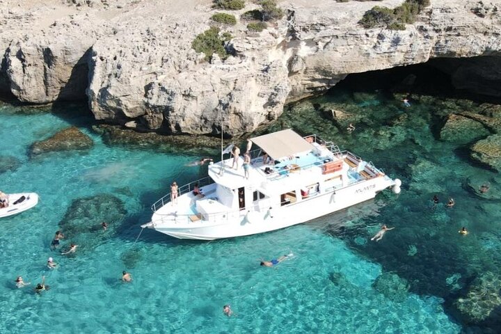Blue Lagoon Cruise with Sightseeing from Latchi Harbour