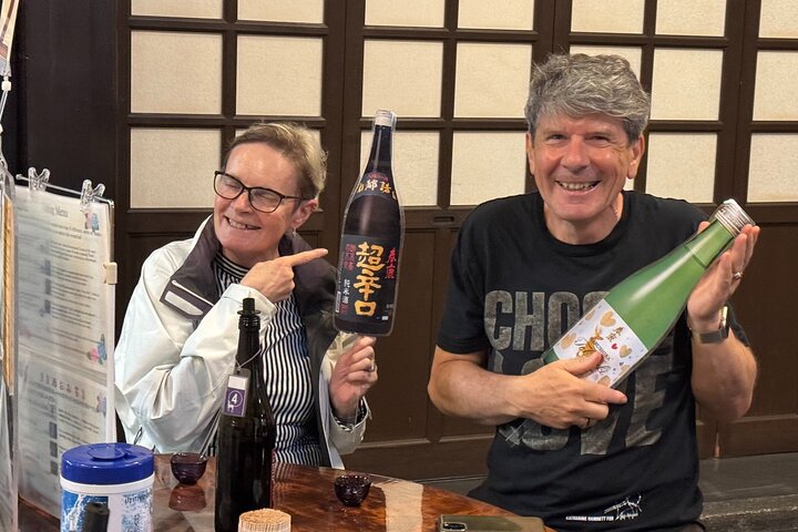 Private Nara Tour and Sake Tasting (Departing from Kyoto/Nara)