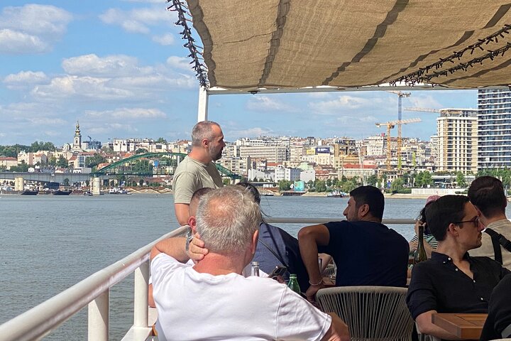 Belgrade Sunset Cruise w/ Live Tour Guide