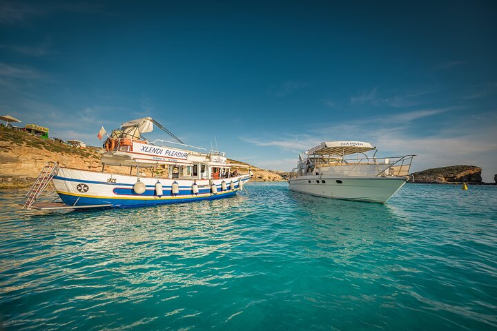 Half day Cruise - Comino, Gozo, Blue & Crystal Lagoon, and Caves