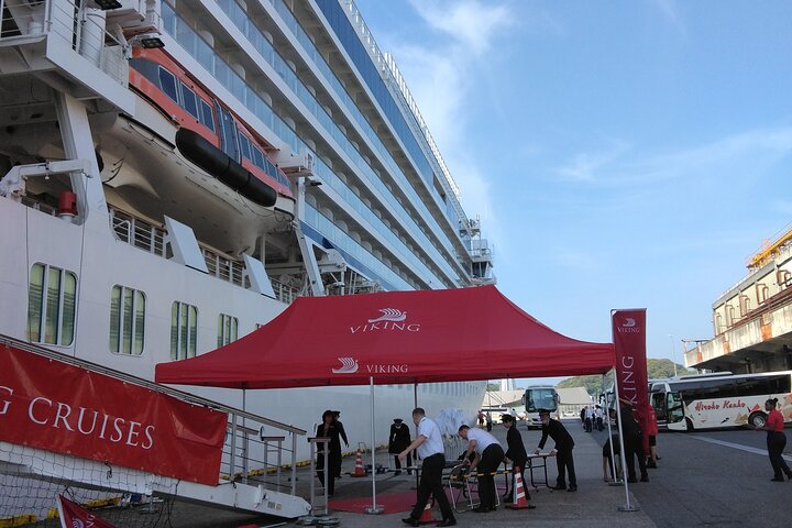 Hiroshima Cruise Pickup : Miyajima & Peace Park Tour with car