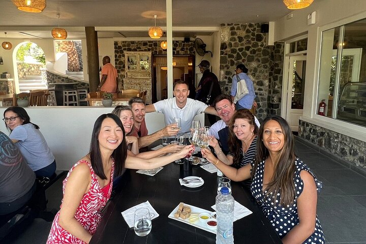Santorini Wine Tasting & Premium Lunch at Award-Winning Winery
