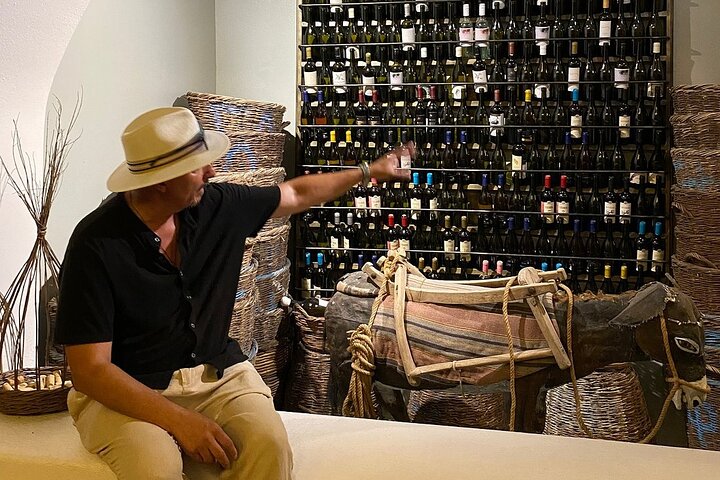Santorini Wine Tasting & Premium Lunch at Award-Winning Winery
