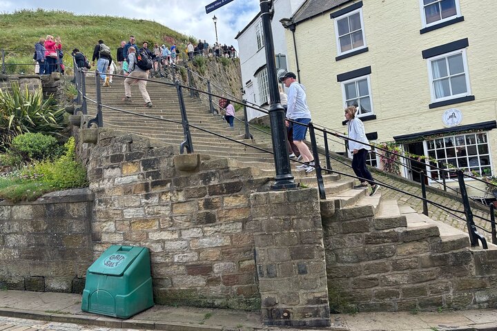 Nth York Moors Steam Train (incl) & Whitby Small Group Day Trip.