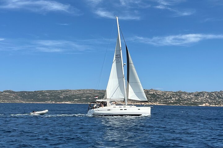 Sailing boat tour in the Maddalena Archipelago
