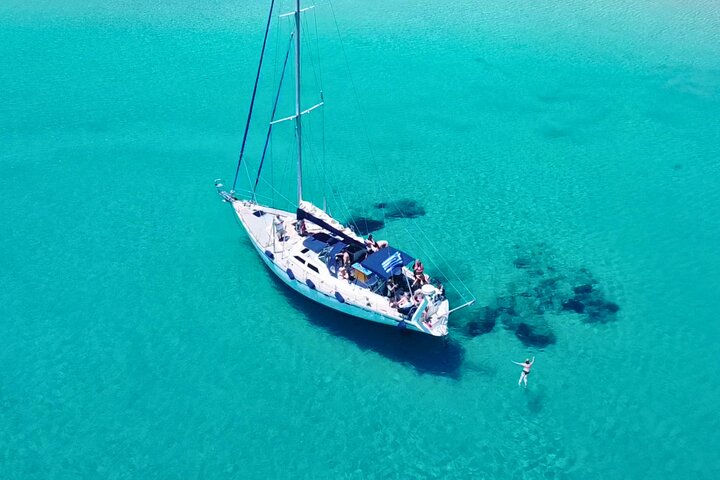 Kos: Small Group Full-Day Sailing Boat Trip, Meals, Drinks & Swim