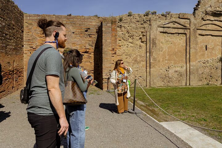 Pompeii Tour & Lunch with Wine Tasting Experience